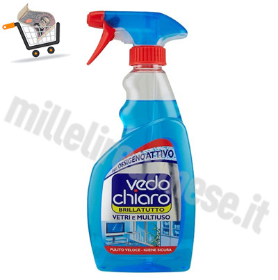 VEDO CHIARO 500 ML EROGATORE BLU - Detergenti Multiuso - Igiene